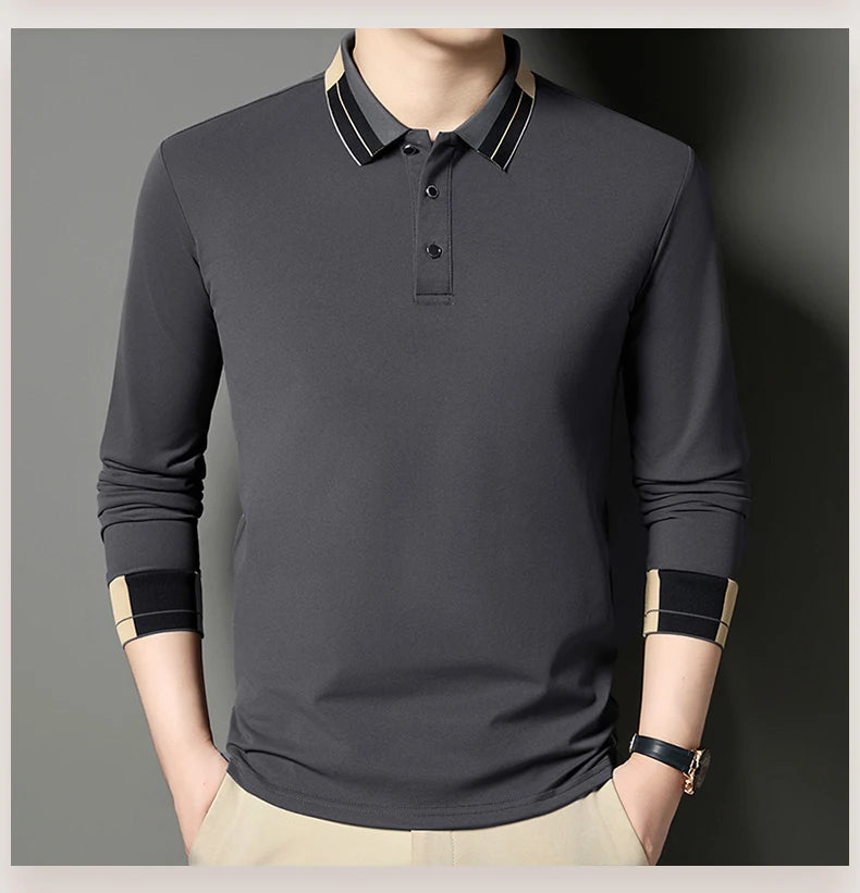 The Printeez Prime Solid Comfort Mumbai Blackt Polo