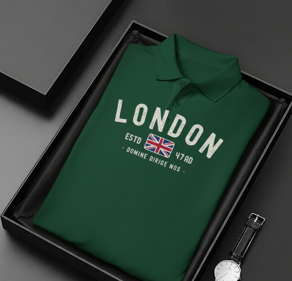 PRINTEEZ PREMIUM CLASSIC DENIM LONDON T-SHIRT