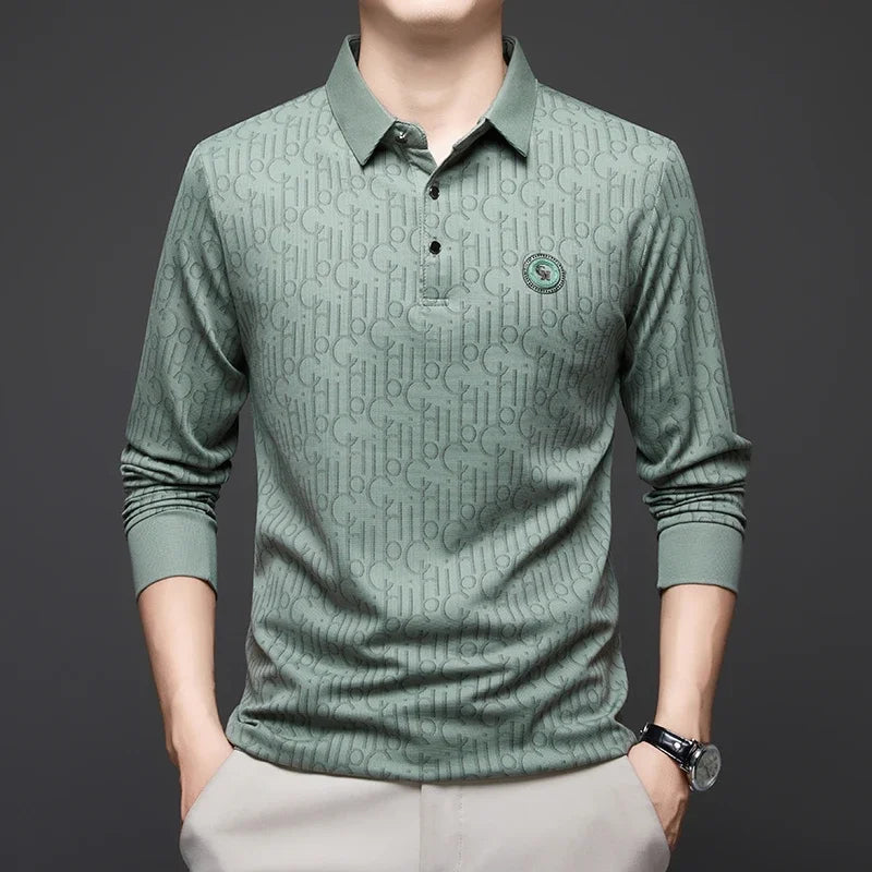 The Apex L.S. Polo Comfortable Versatile White G  Polo