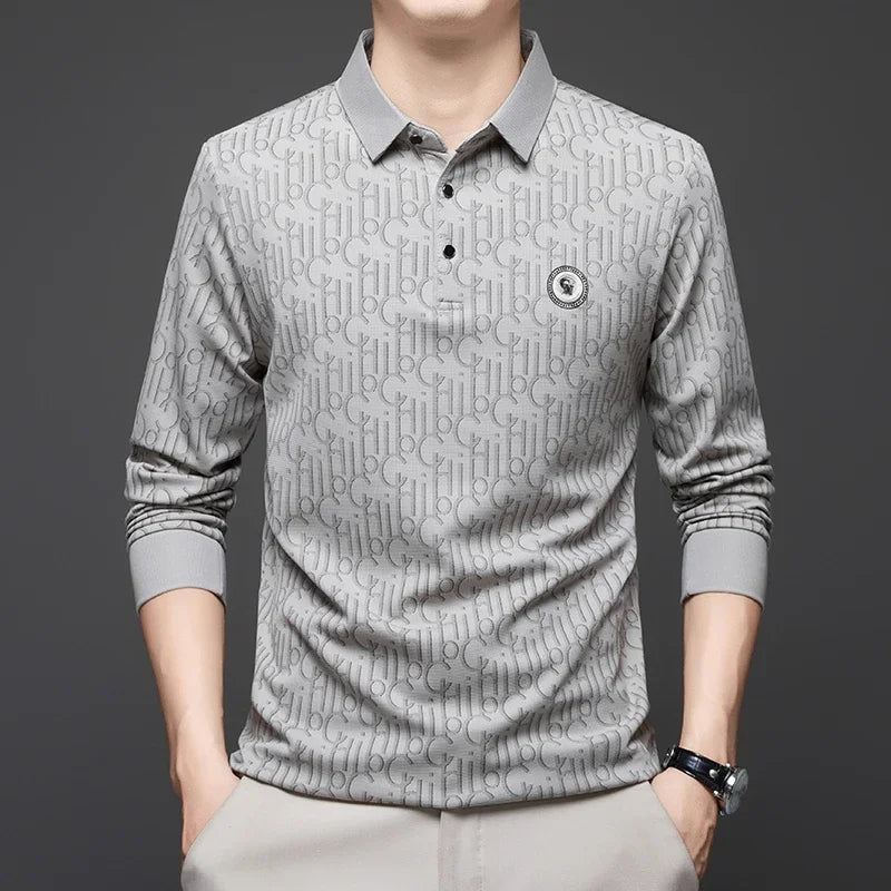 The Apex L.S. Polo Comfortable Versatile White  Polo