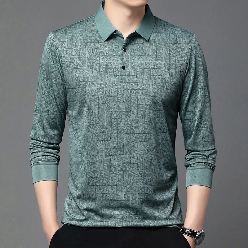 The Printeez Apex Your Stylish Season Essential Green Polo