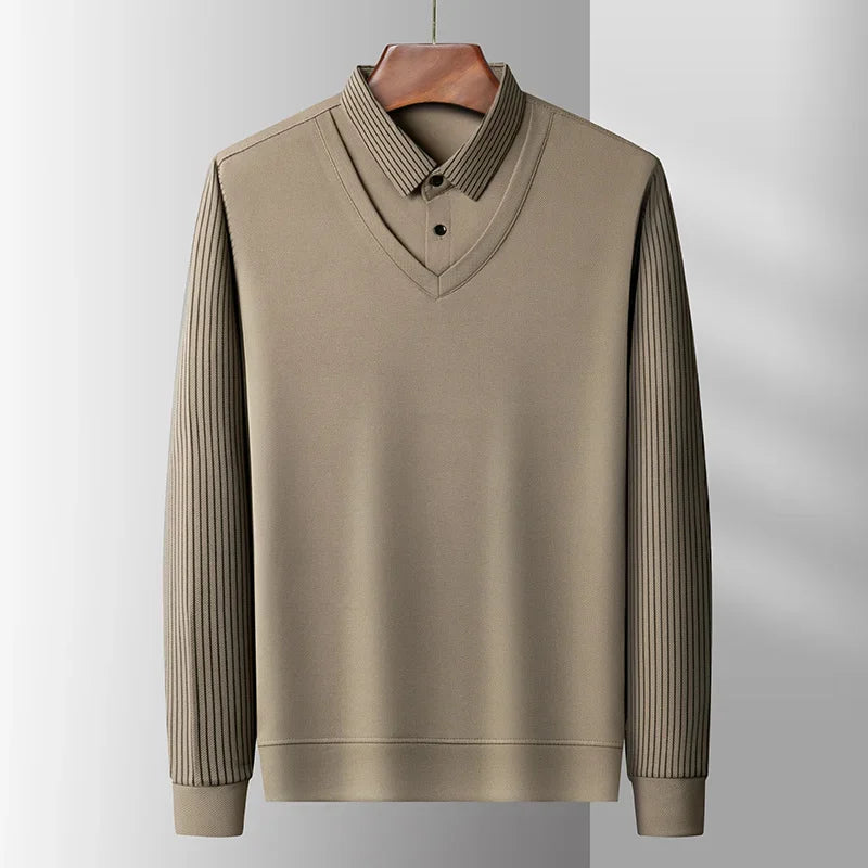 The Printeez Contrast Flex Zero Wrinkles Dark  Polo