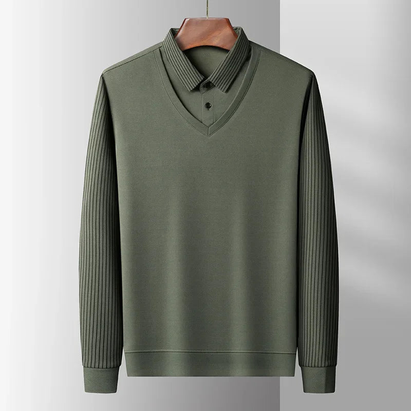 The Printeez Contrast Flex Zero Wrinkles Pastel Polo