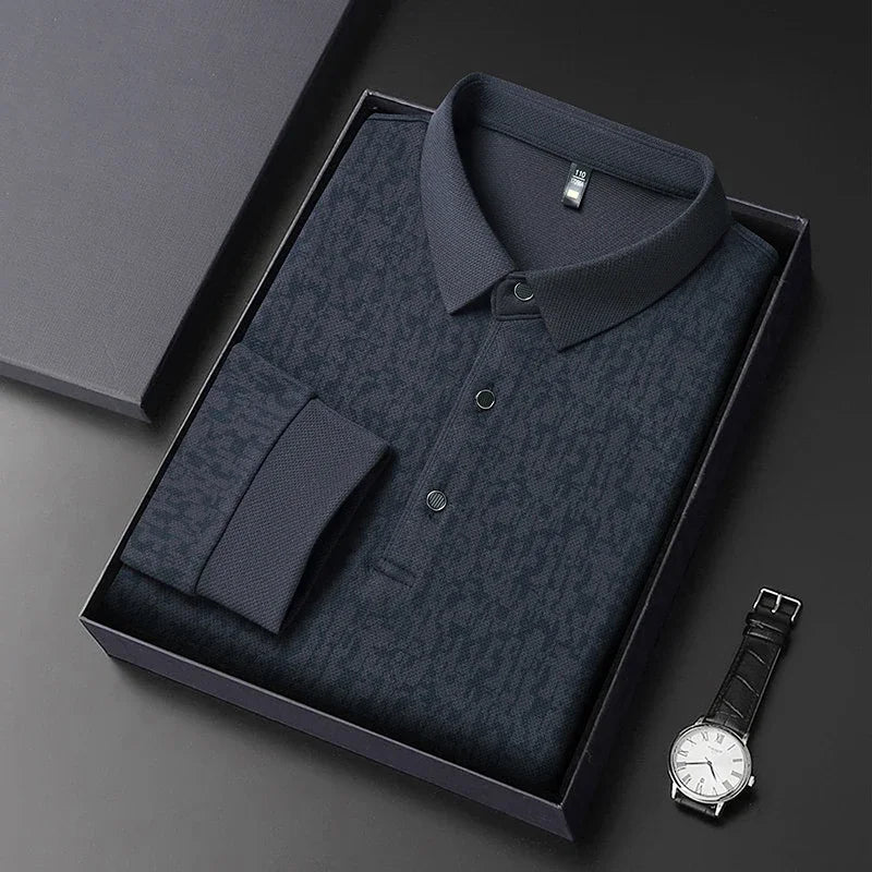 The Printeez Ever-Sharp Polo Korean Edition  Blue T-shirt
