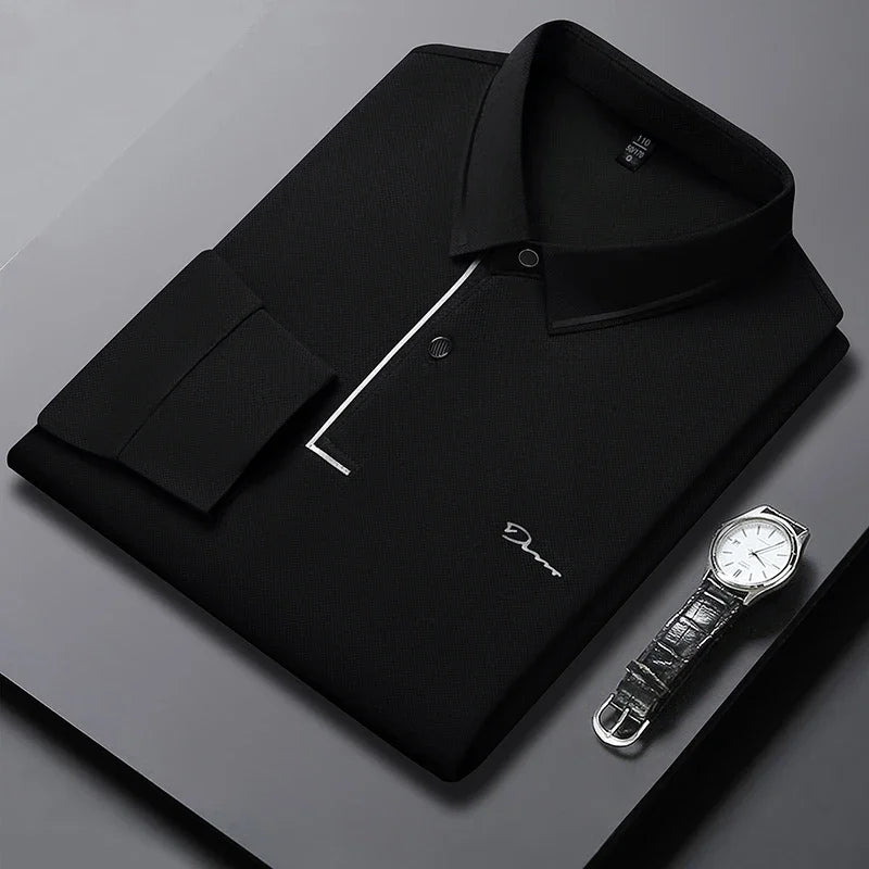 The Printeez Fashionable Signature Edition Black Polo