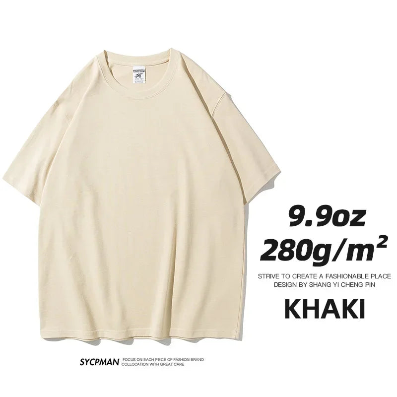 The Printeez Gen Z Trend Knit Khaki Tees
