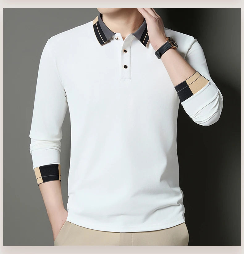 The Printeez Prime Solid Comfort Mumbai White  Polo