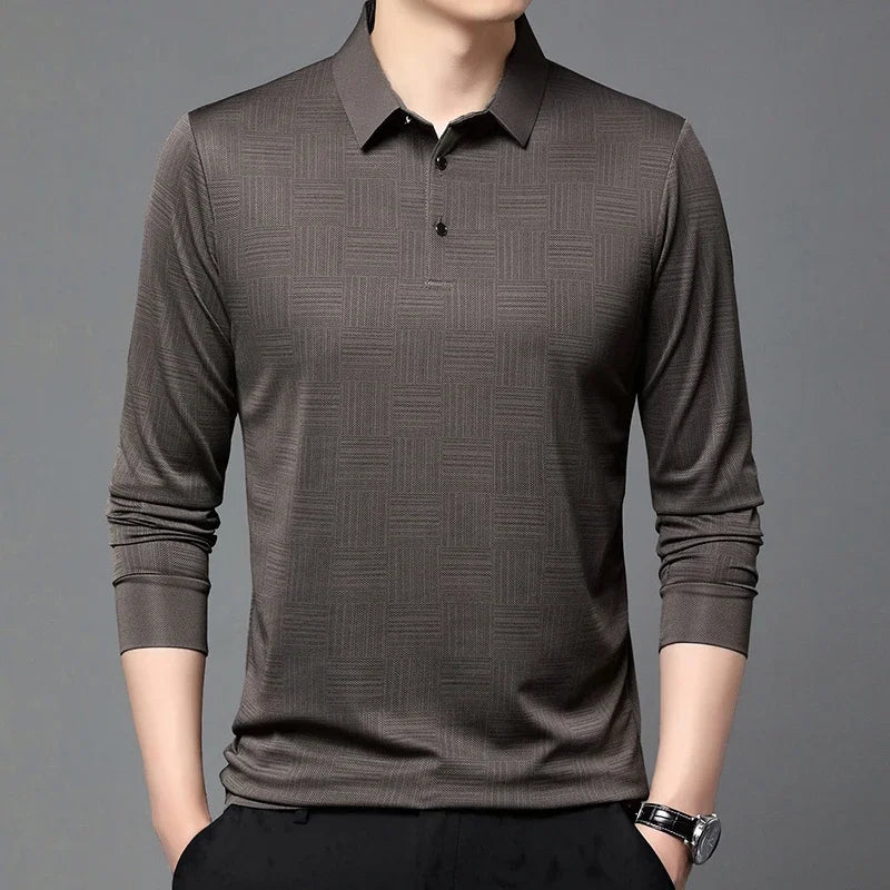 The Printeez Solid Canvas Polo Fasshionable Versatile Ash Top