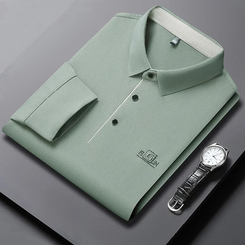 The Printeez Summer Breathable Trend Shield Green Polo
