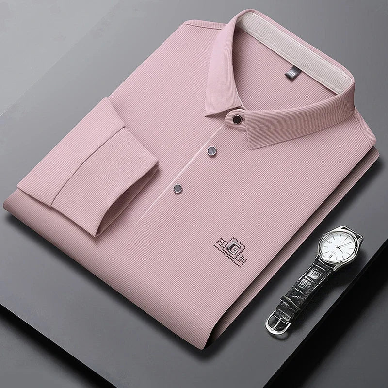 The Printeez Summer Breathable Trend Shield Pink  Polo