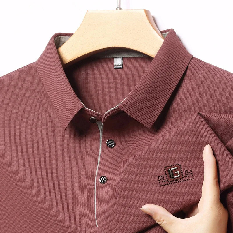 The Printeez Summer Breathable Trend Shield Red P Poloo