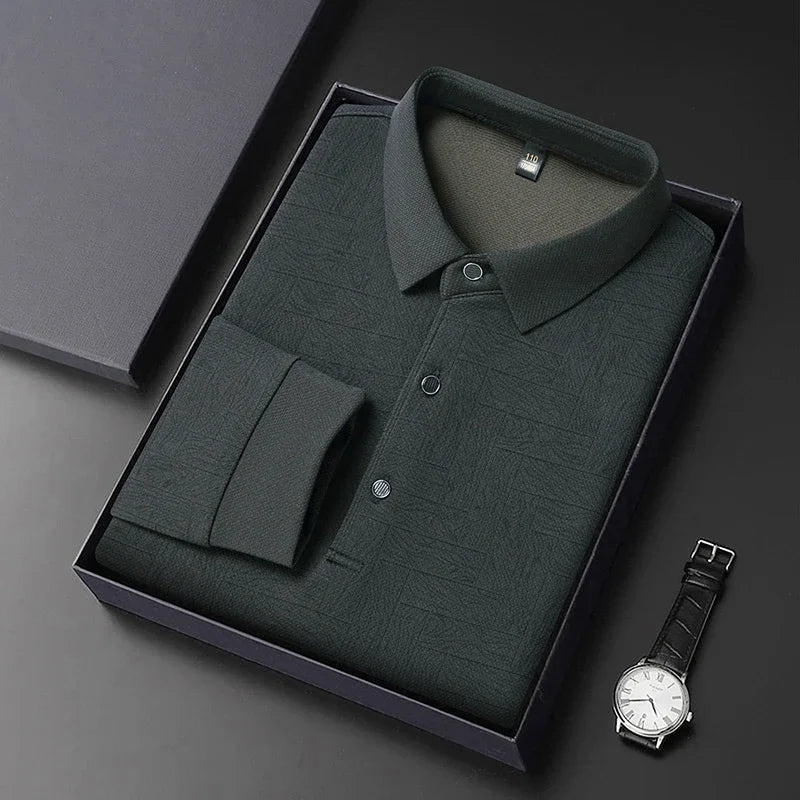 The Printeez Sun-Shield Print Wrinkle-Free Polo