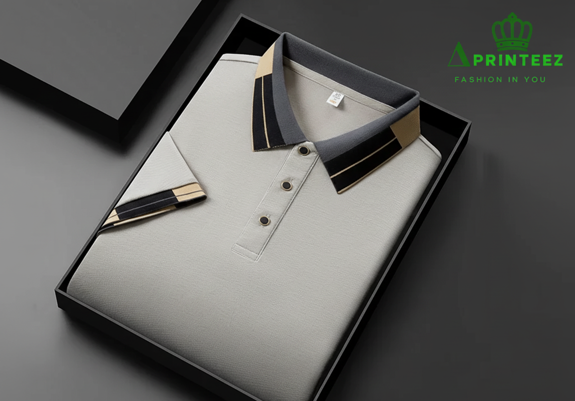 The Printeez Crisp Summer Short Sleeved Versatile Polo